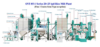 20-25 tpd Fully Automatic Rice Mill Plant